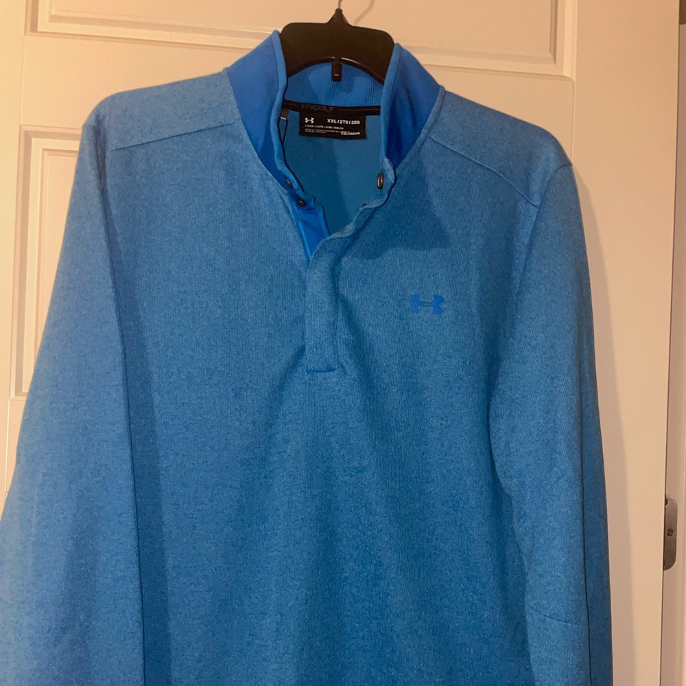 Under Armour Golf Men’s’ Coldgear 1/4 botton sweatshirt